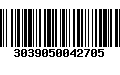 Código de Barras 3039050042705