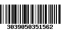 Código de Barras 3039050351562