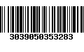 Código de Barras 3039050353283