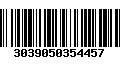 Código de Barras 3039050354457