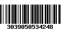 Código de Barras 3039050534248