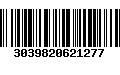 Código de Barras 3039820621277