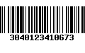 Código de Barras 3040123410673