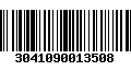 Código de Barras 3041090013508