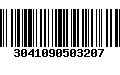 Código de Barras 3041090503207