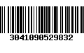 Código de Barras 3041090529832