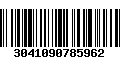 Código de Barras 3041090785962