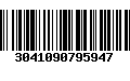 Código de Barras 3041090795947