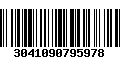 Código de Barras 3041090795978