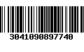 Código de Barras 3041090897740