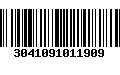 Código de Barras 3041091011909