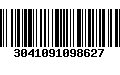 Código de Barras 3041091098627