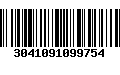 Código de Barras 3041091099754