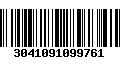 Código de Barras 3041091099761