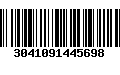 Código de Barras 3041091445698