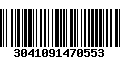 Código de Barras 3041091470553