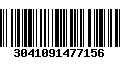 Código de Barras 3041091477156