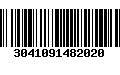 Código de Barras 3041091482020