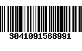 Código de Barras 3041091568991