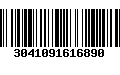 Código de Barras 3041091616890