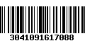 Código de Barras 3041091617088