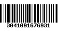 Código de Barras 3041091676931