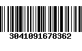 Código de Barras 3041091678362