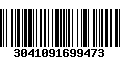 Código de Barras 3041091699473