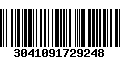 Código de Barras 3041091729248