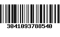 Código de Barras 3041093788540