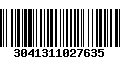 Código de Barras 3041311027635