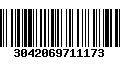 Código de Barras 3042069711173