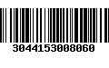 Código de Barras 3044153008060