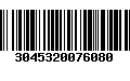 Código de Barras 3045320076080