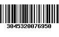 Código de Barras 3045320076950