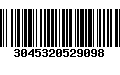 Código de Barras 3045320529098