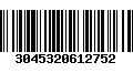 Código de Barras 3045320612752