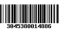 Código de Barras 3045380014886