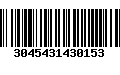 Código de Barras 3045431430153