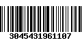 Código de Barras 3045431961107