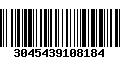 Código de Barras 3045439108184