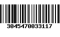 Código de Barras 3045470033117