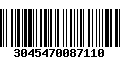 Código de Barras 3045470087110