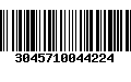 Código de Barras 3045710044224