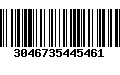 Código de Barras 3046735445461