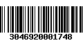 Código de Barras 3046920001748