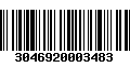 Código de Barras 3046920003483