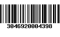 Código de Barras 3046920004398