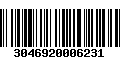 Código de Barras 3046920006231