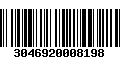 Código de Barras 3046920008198